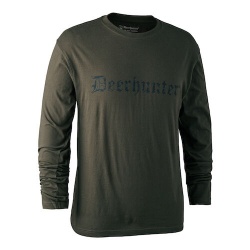 Koszulka Deerhunter Logo Long sleeve 8839 Bark Green 378